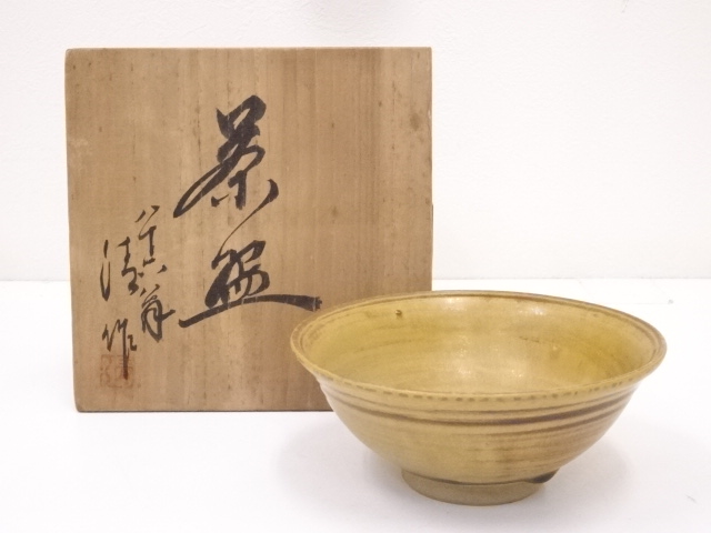 JAPANESE TEA CEREMONY / CHAWAN(TEA BOWL) / ASH GLAZE